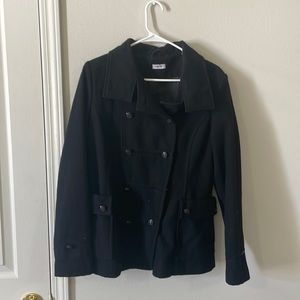 Black Size 12 Peacoat